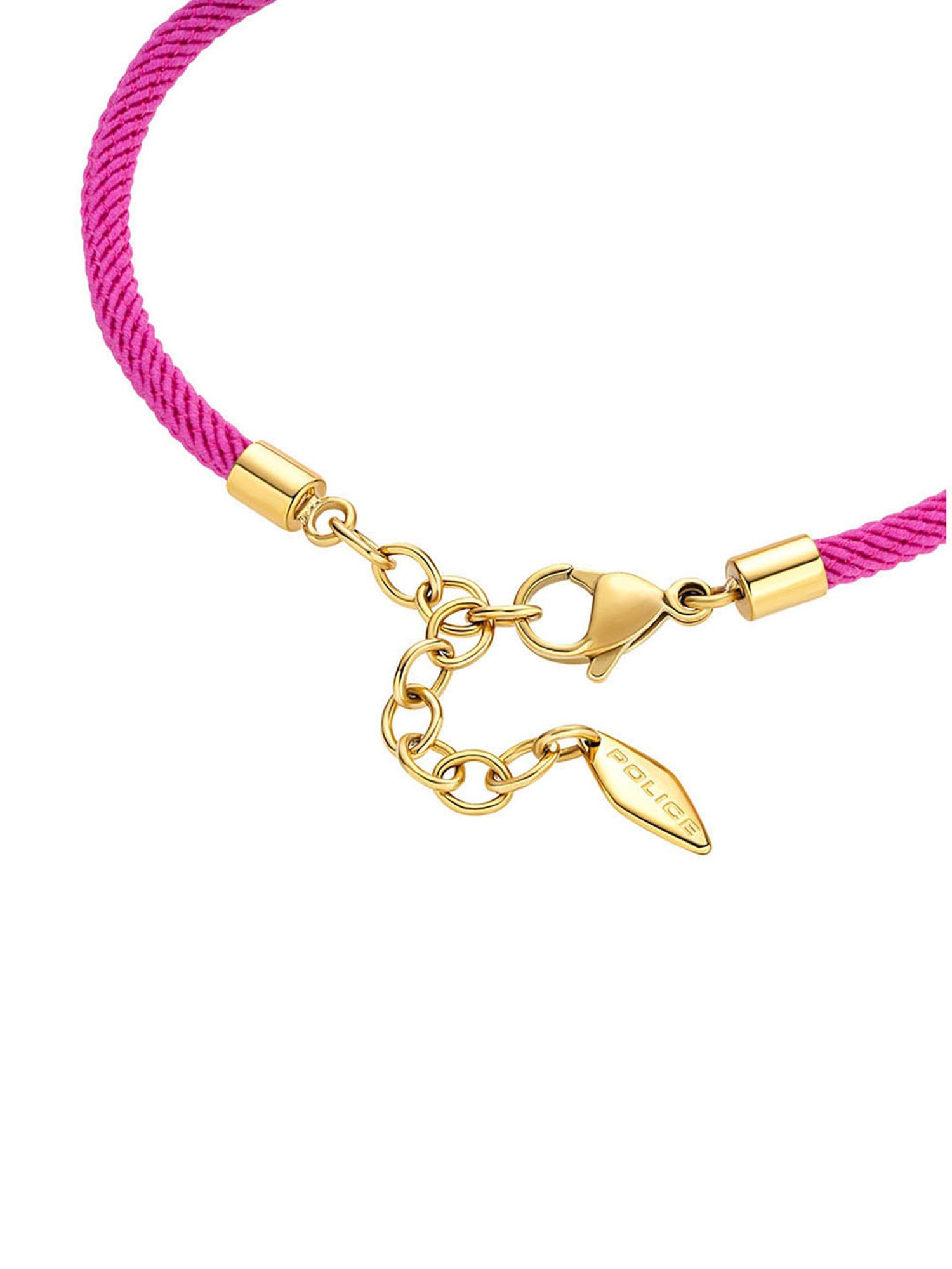 Police Barrel Pink Flexible Fit Bracelet for Women