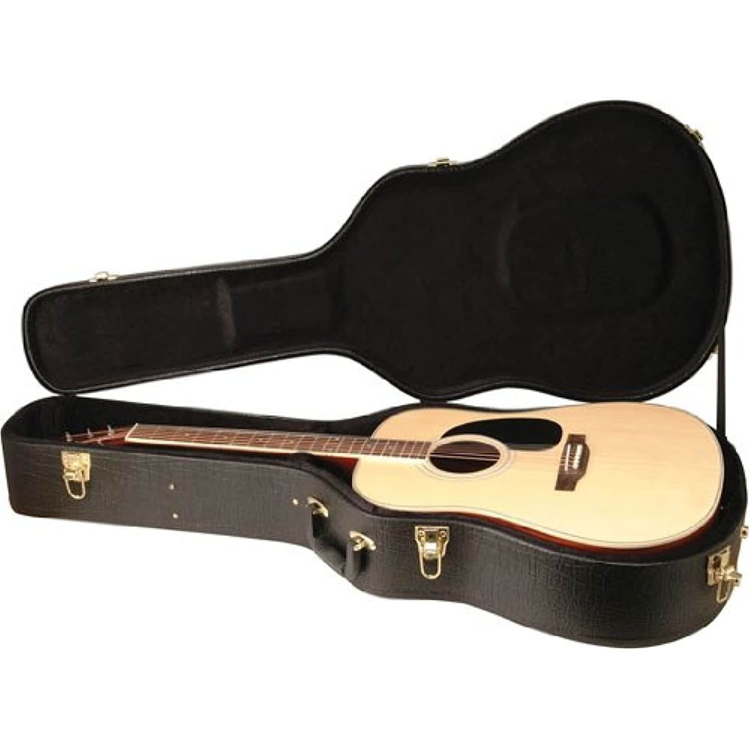 On-Stage GCA5000B Acoustic 12-String Guitar Hard Case, Black