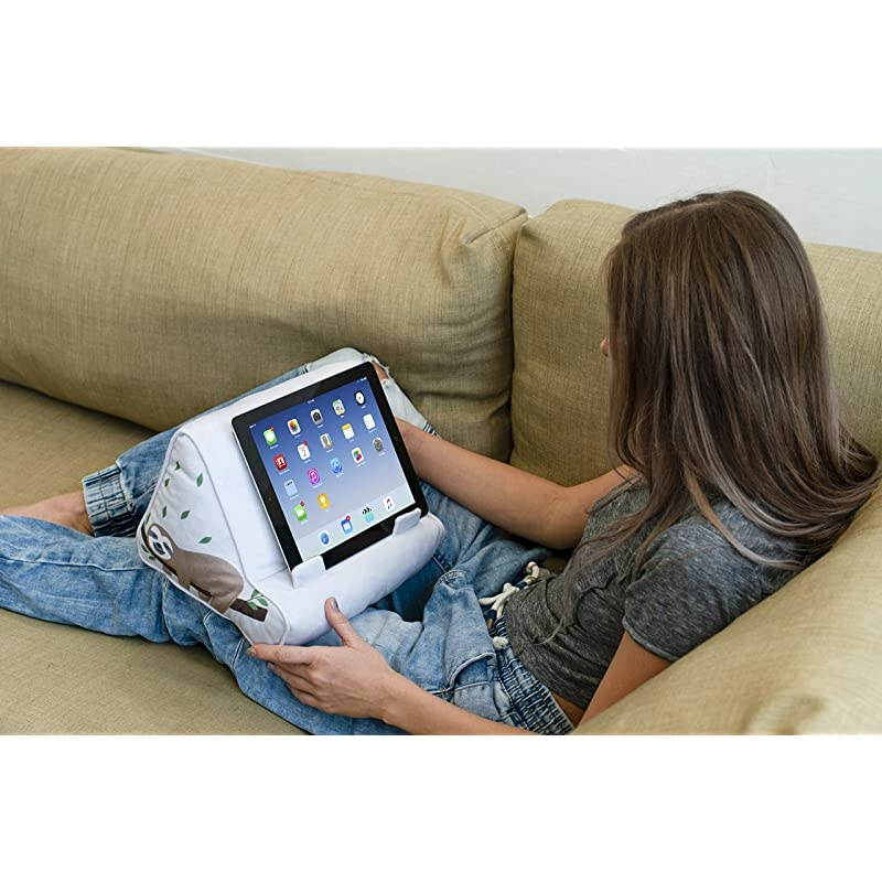 Couch iPad Tablet Holder Novelty eReader Rest Sofa Pillow Stand Gift Idea (Sloth)