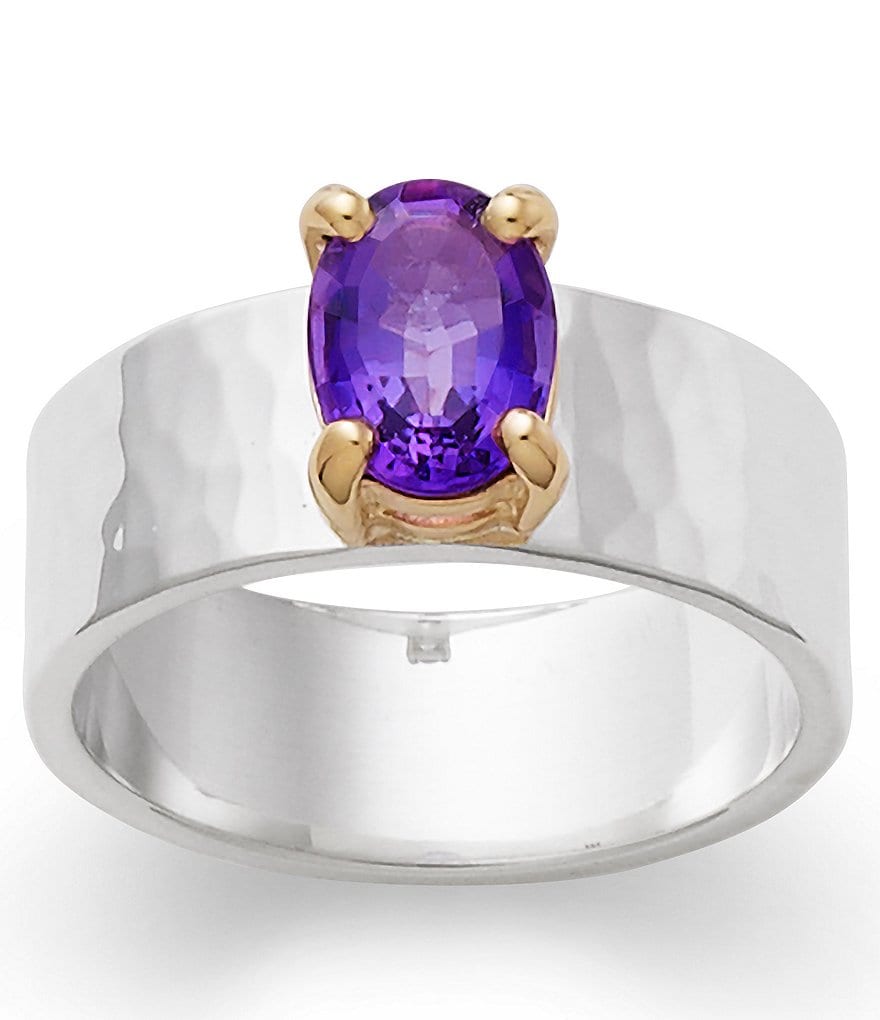 Pompeii3 Antique Yellow Gold 1/2ct Diamond Right Hand Ring - Size 9