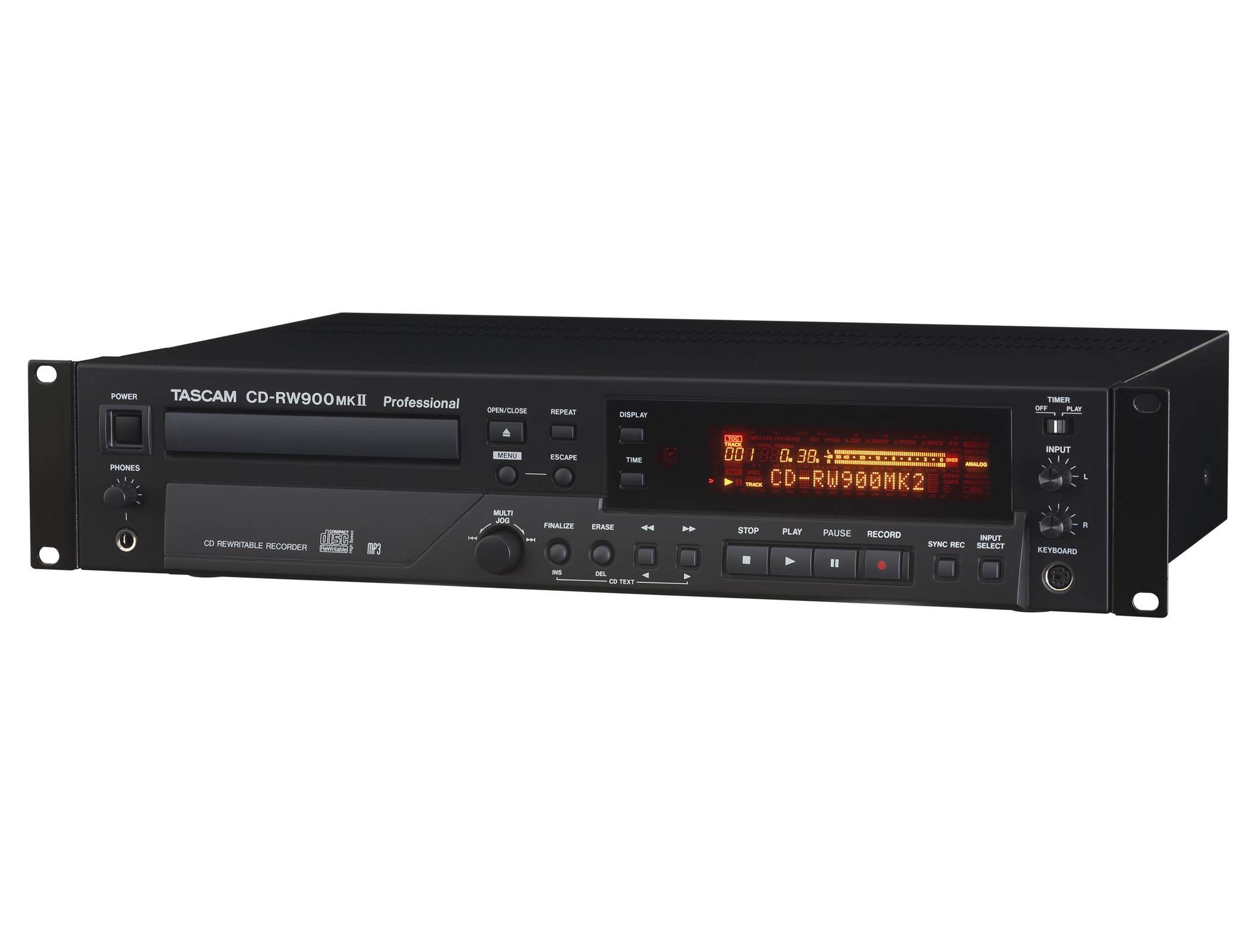 Tascam CD-RW900MKII CD Recorder/Player