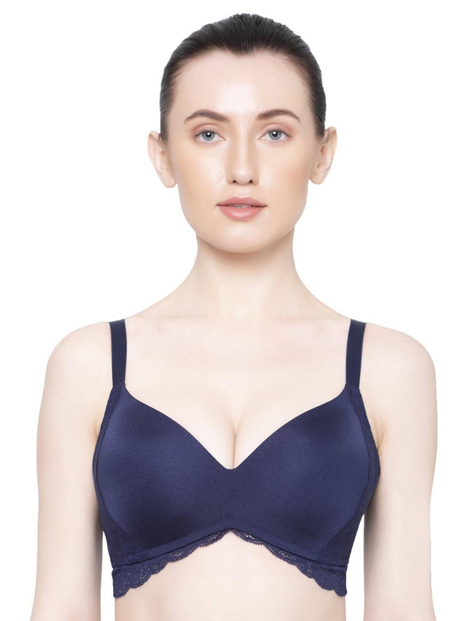 Triumph Navy Padded Bra