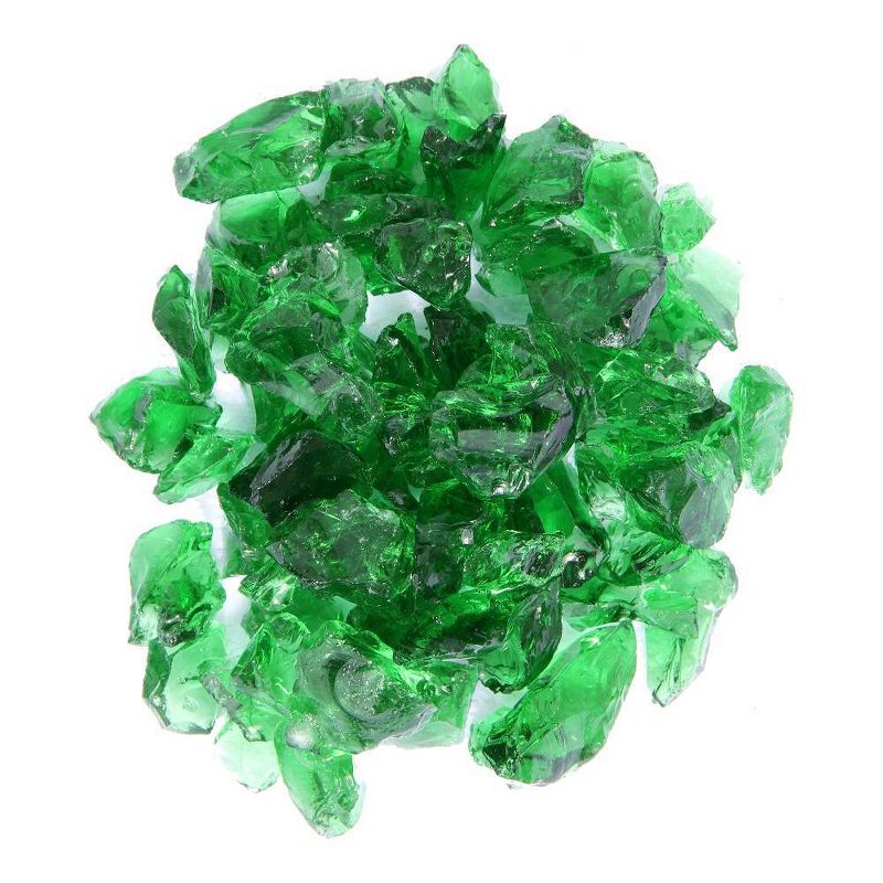 Recycled Fire Pit Fire Glass - Green - AZ Patio Heaters