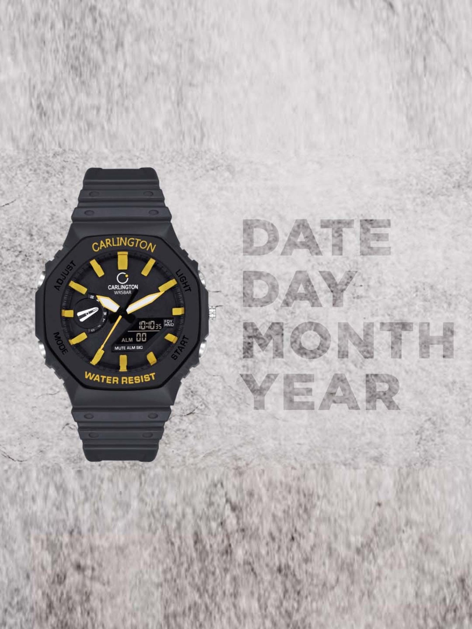 CARLINGTON Endurance 3322 Analog-Digital Watch for Men