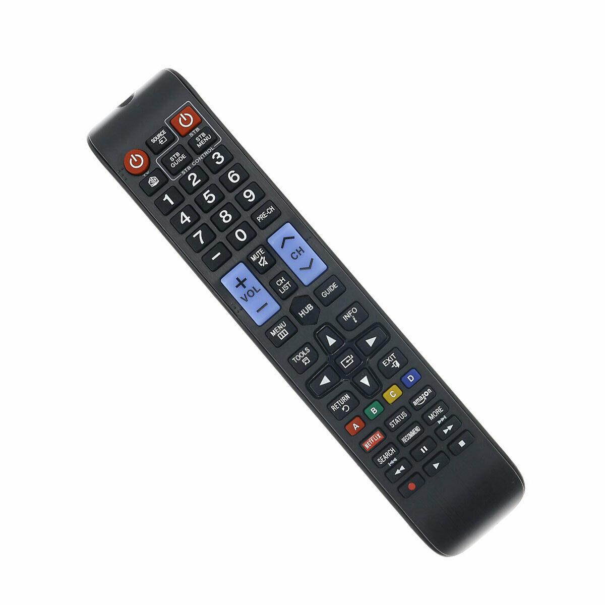 Replacement TV Remote Control for Samsung UN60D7000VFXZA Television