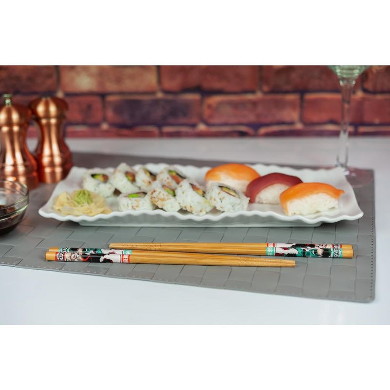 Just Funky My Hero Academia Midoriya & Bakugo Bamboo Chopsticks Set | Includes 2 Sets