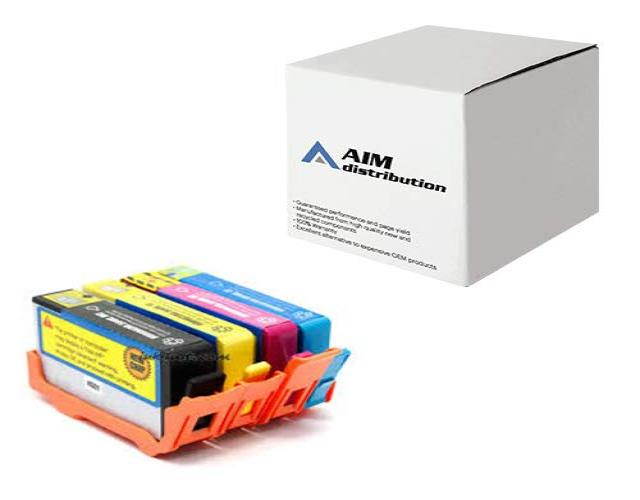AIM Compatible Replacement - HP Compatible NO. 564XL Inkjet Combo Pack (PBK/C/M/Y) (CH603BN) - Generic
