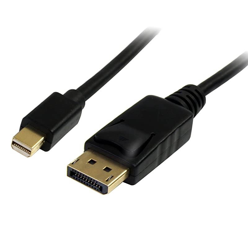com 10ft Mini DisplayPort to DisplayPort Cable MM mDP to DP 12 Adapter Cable Thunderbolt to DP w HBR2 Support MDP2DPMM10