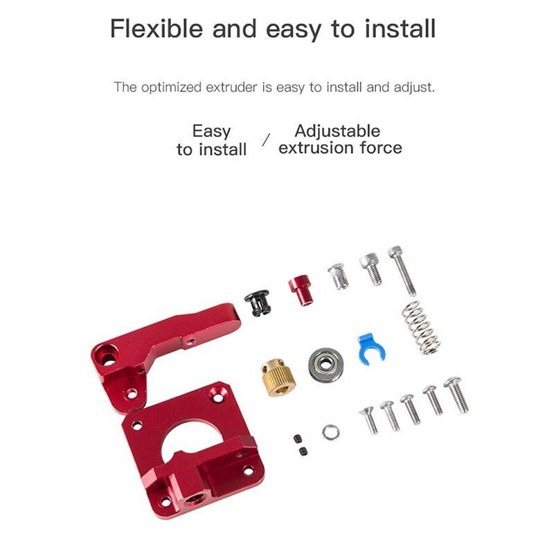Aluminum Drive Feed Extruders Frame and Hot Bed Die Springs for Ender 3, Ender 3 Pro, Ender 5, CR-10/CCR-10S, S4