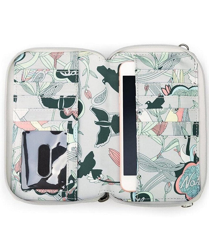 Etienne Aigner Adeline Signature Leather Wristlet Crossbody Bag