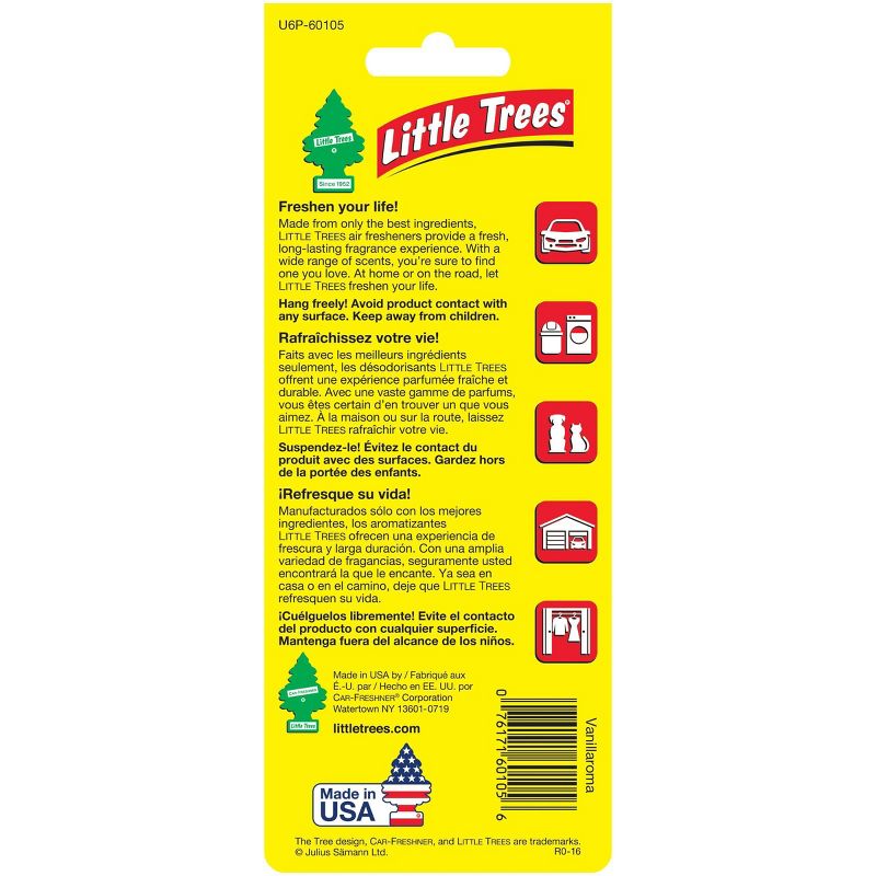Little Trees Vanillaroma Air Freshener 6pk