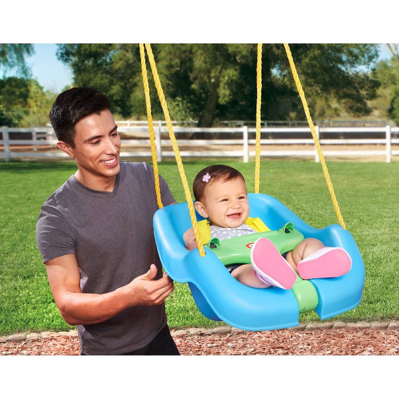Little Tikes 2-in-1 Snug and Secure Swing - Blue