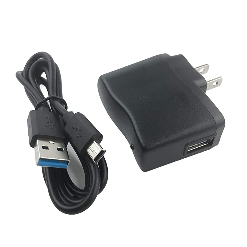 Charge Power Cable Cord with Power Adapter Set for Texas Instruments TINspire TI Nspire CX TI Nspire CX CAS TI Touchpads TI 84 Plus C TI 84 Plus C Silver Edition Graphing Calculators