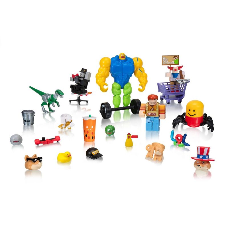 Roblox Action Collection - Meme Pack Playset (Includes Exclusive Virtual Item)