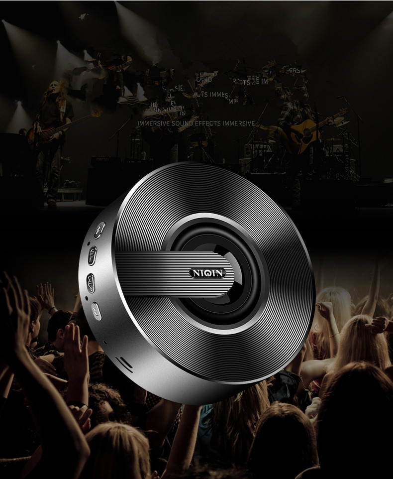 Wireless Bluetooth speaker high volume mobile phone mini portable outdoor small steel gun home audio vehicle subwoofer