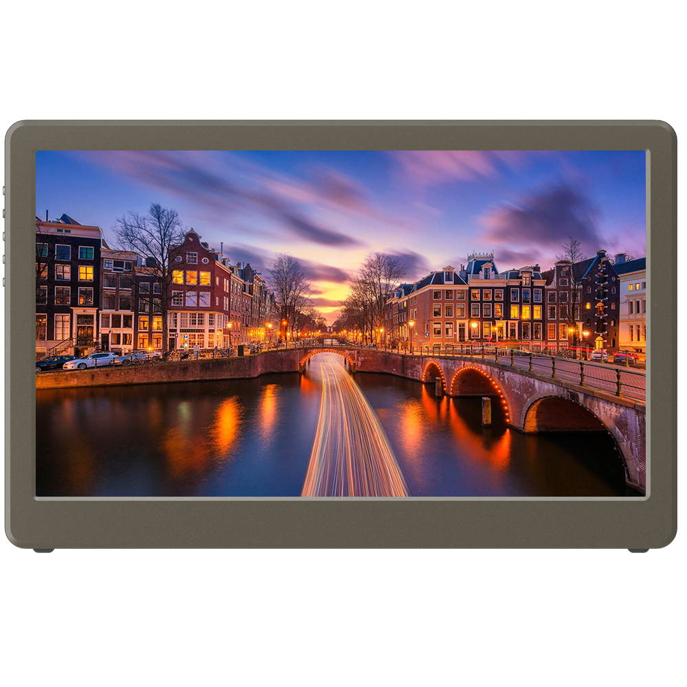 GeChic 1503E 15.6" FHD 1080p Portable Monitor HDMI, VGA Input, USB Powered, Ultralight Weight, Built-in Speakers