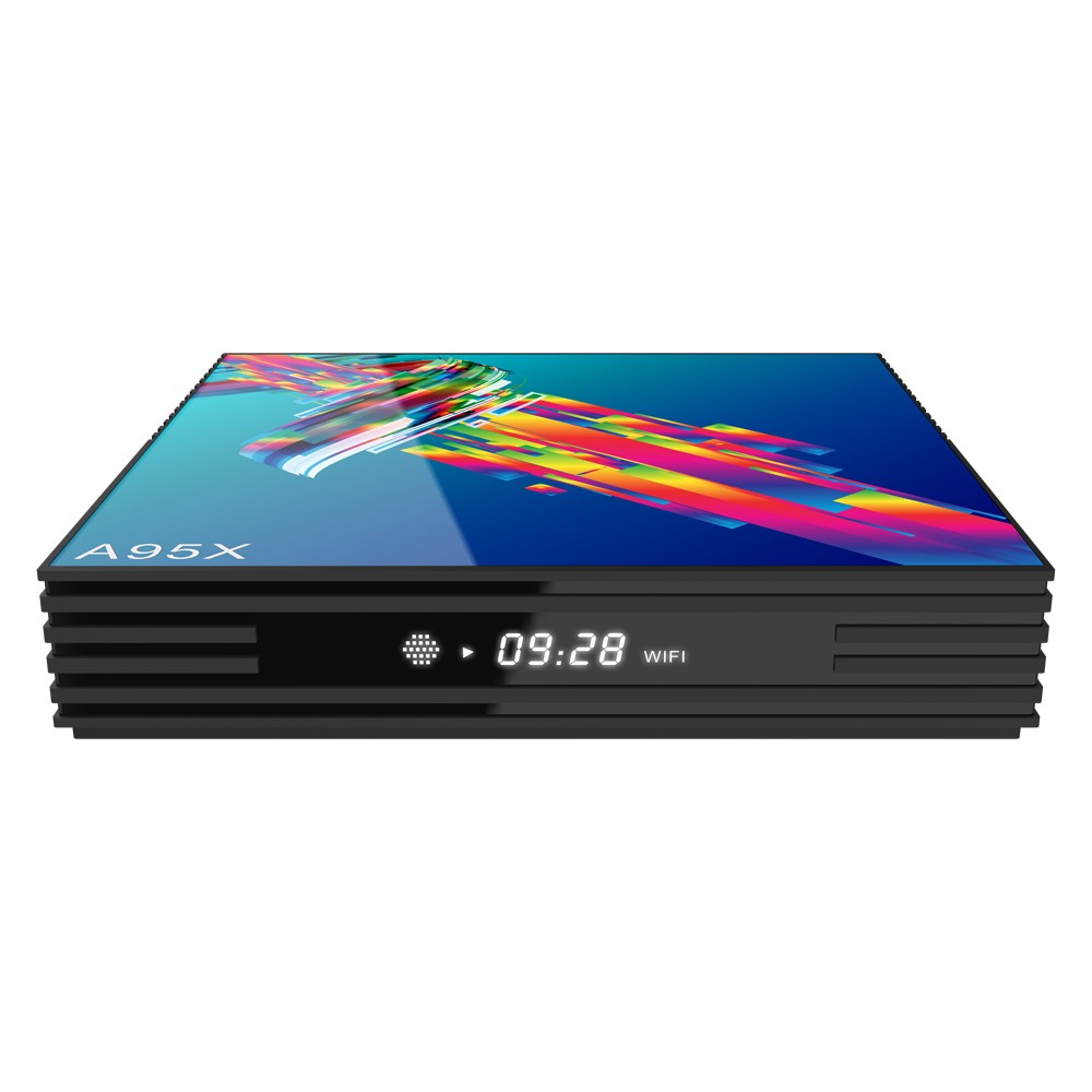 A95X R3 Smart Android 9.0 TV Box RK3318 Quad Core 64 Bit 2GB/16GB UHD 4K VP9 H.265 2.4G / 5G WiFi BT4.2 HD Media Player Display Screen Remote Control
