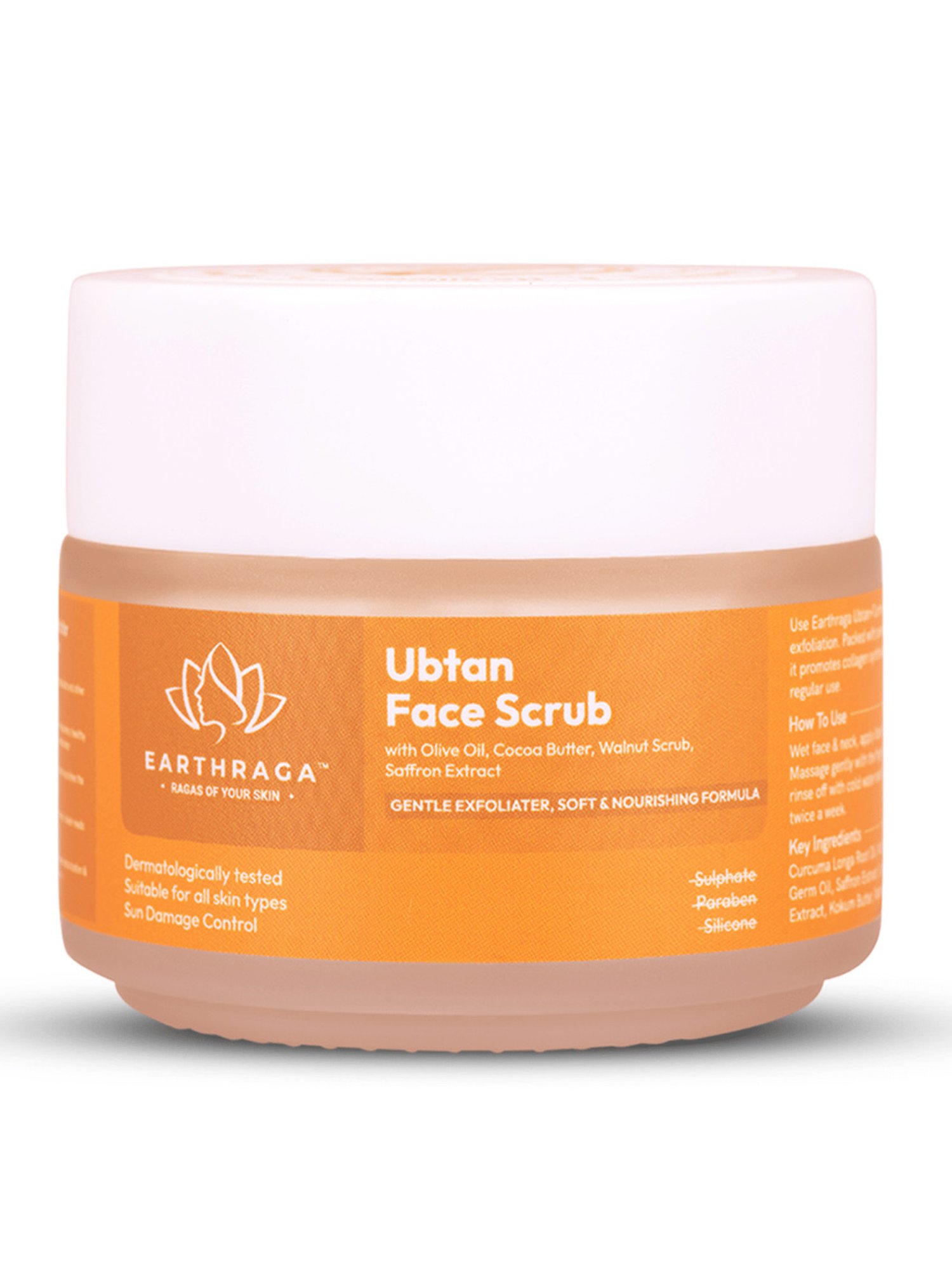 Earthraga Ubtan Face Scrub - 100 ml