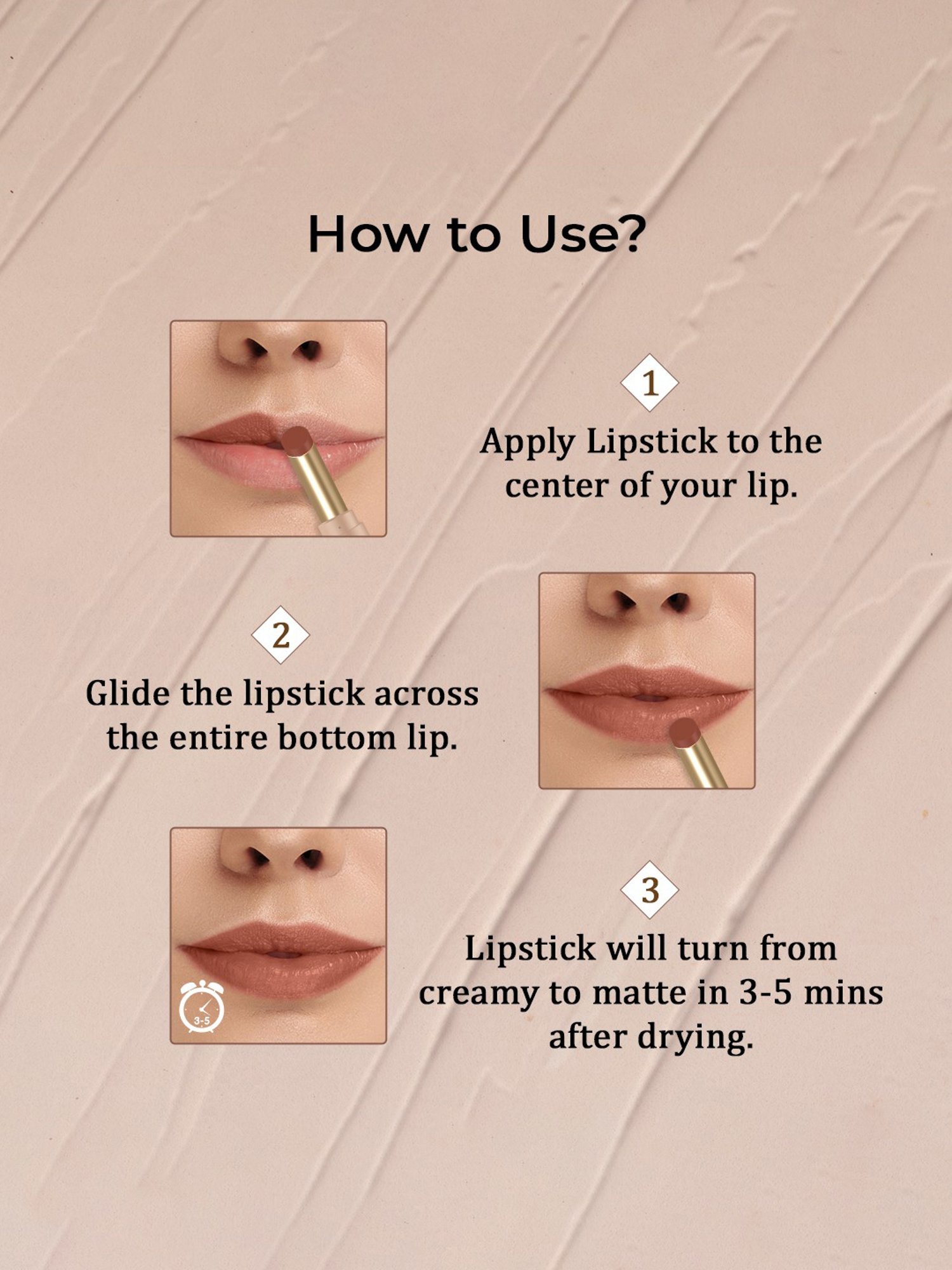 TNW-The Natural Wash Silky Matte Fusion Longstay Lip Color 03 Solar Rust - 3.5 gm