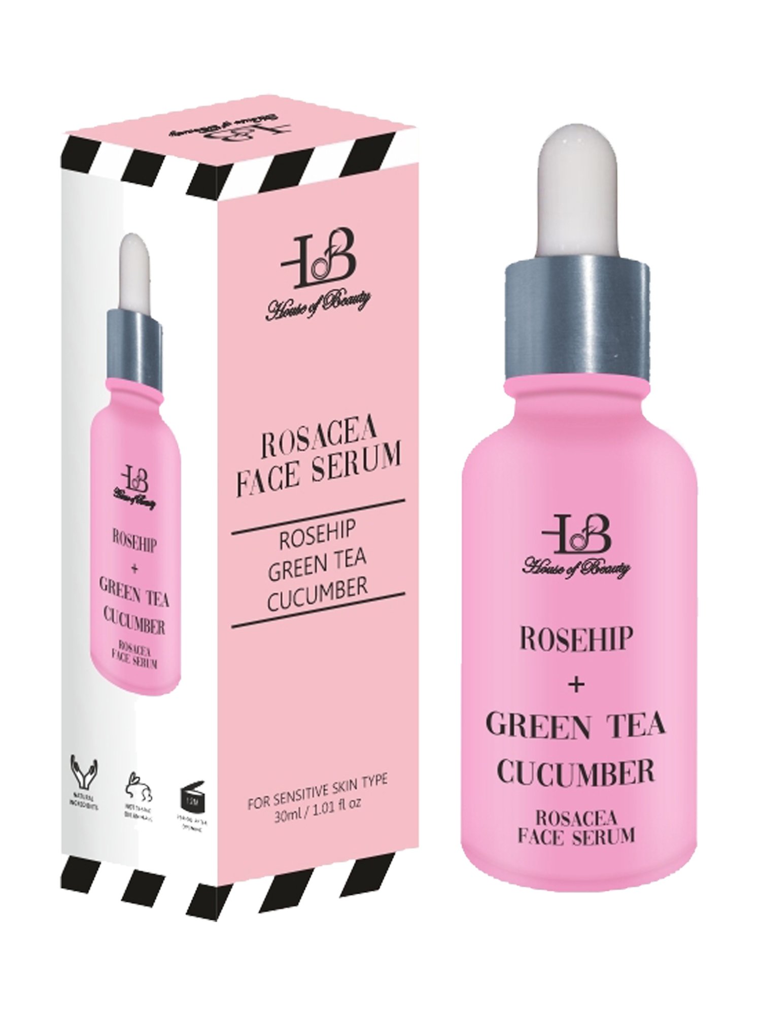 House of Beauty Rosacea Serum - 30 ml