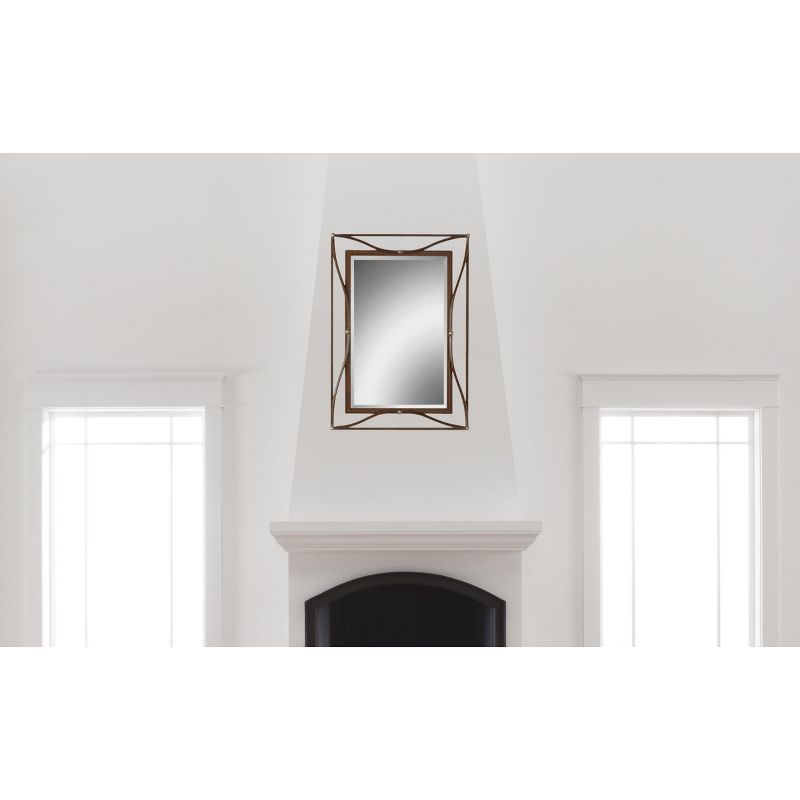 Rectangle Thierry Decorative Wall Mirror Bronze - Uttermost