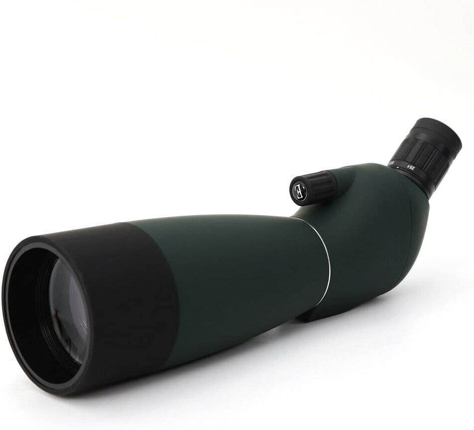 LOYALHEARTDY Aluminum Tripod Black Spotting Telescope, Anti-fog and Waterproof, Suitable for Outdoor Bird/Star Watching 25-75X70