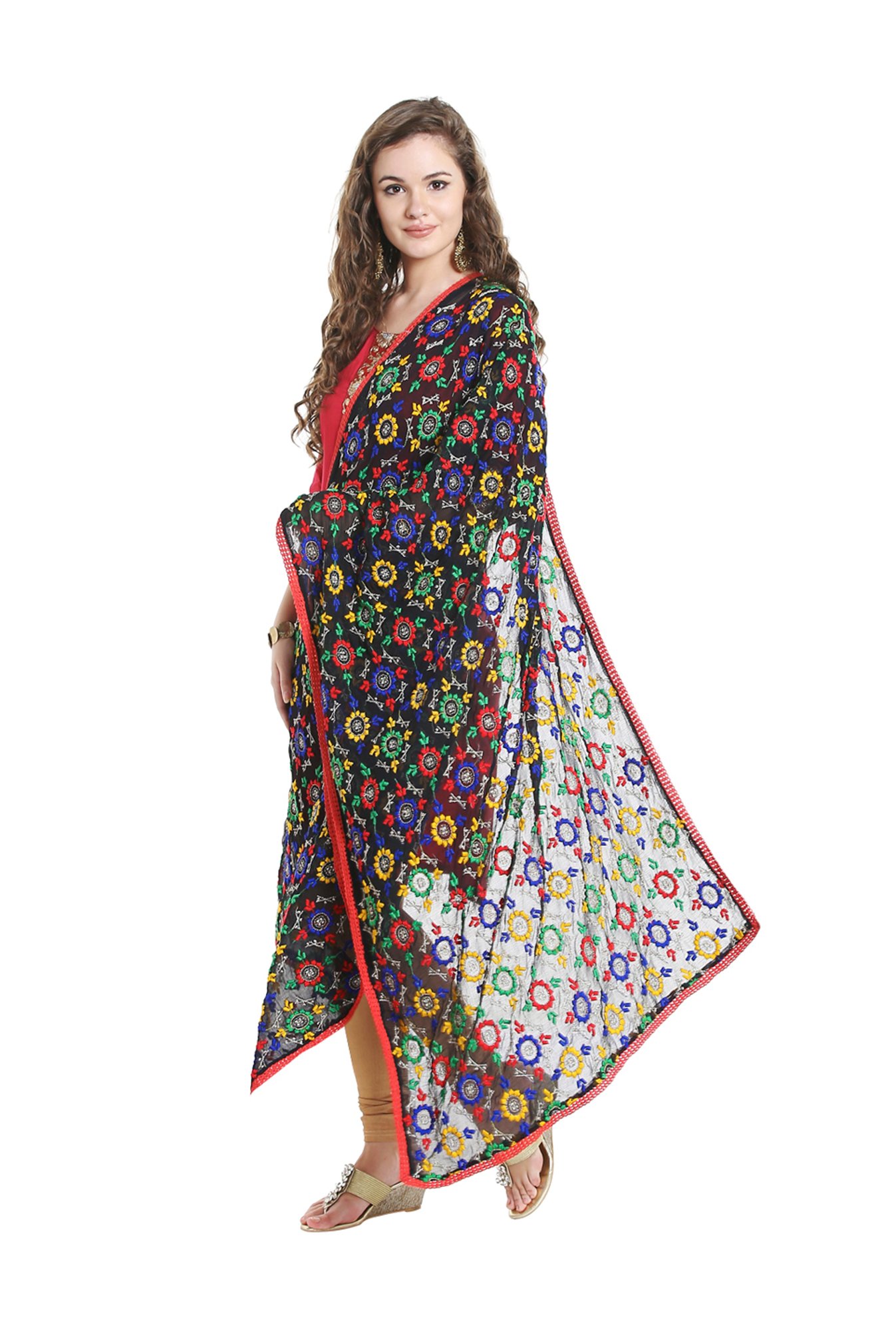 Dupatta Bazaar Multicolored Dupatta