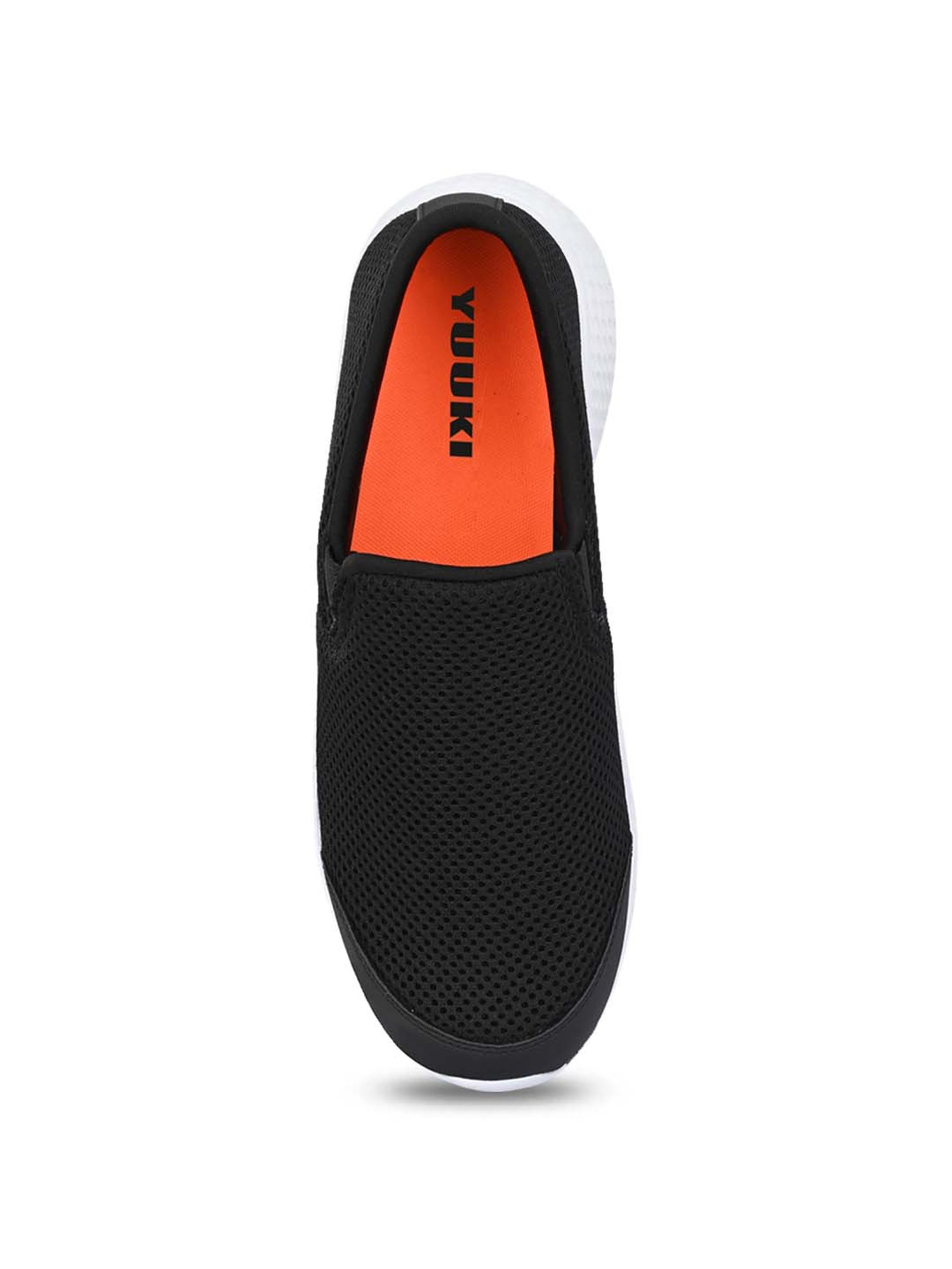 Yuuki Men's JUST WALK Black Walking Shoes