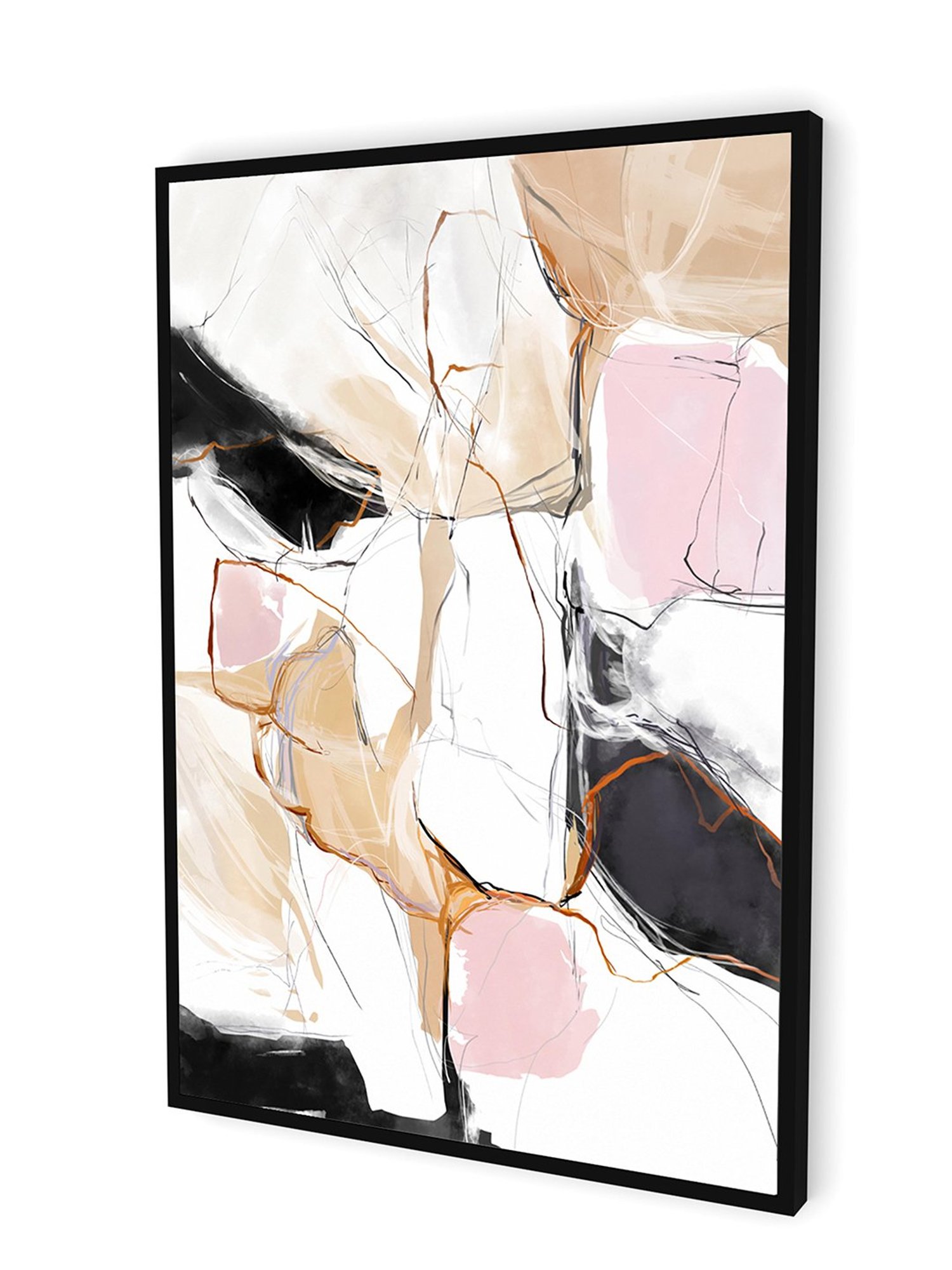 Art Street Modern Beautiful Printed Multicolor Engineered Wood Wall Art