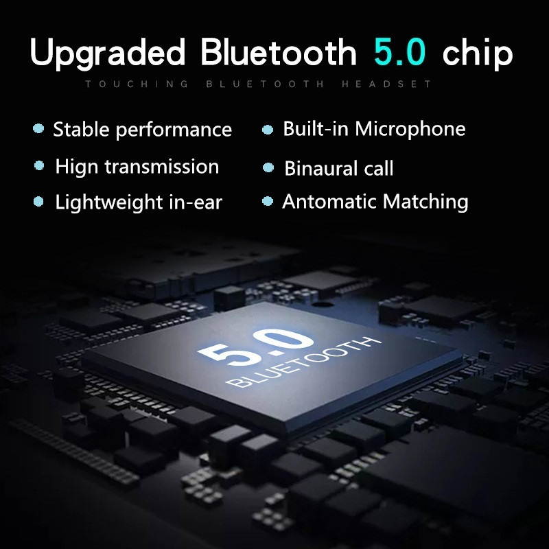 CORN  P16 TWS Bluetooth 5.0 Wireless Headphones 4D Sound Stereo Earphones Wireless Charging Earbuds With Pop-up For Smart Phone