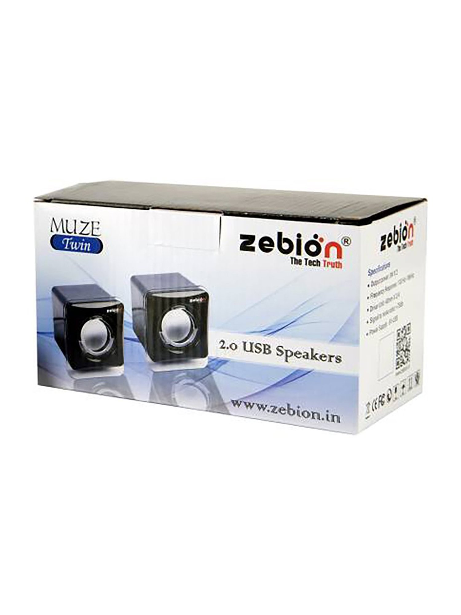 Enermax O'Marine EAS03-BS Black/Silver Waterproof Wireless Speaker