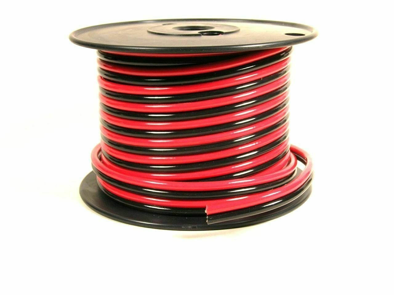 Powerwerx 50ft Spool AWG 10 Red and Black Zip Cord