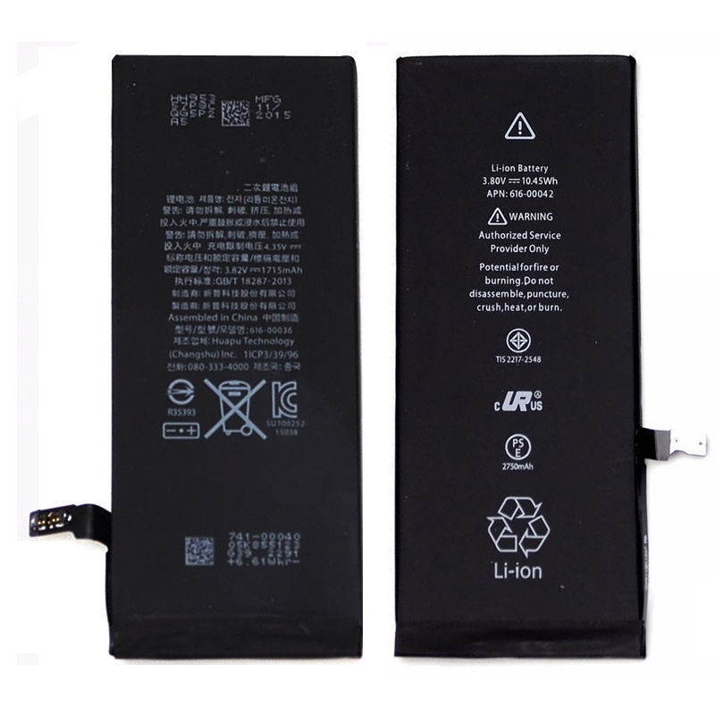 OEM Original Genuine Apple Replacement Battery for iPhone 6S+ Plus 2750mAh