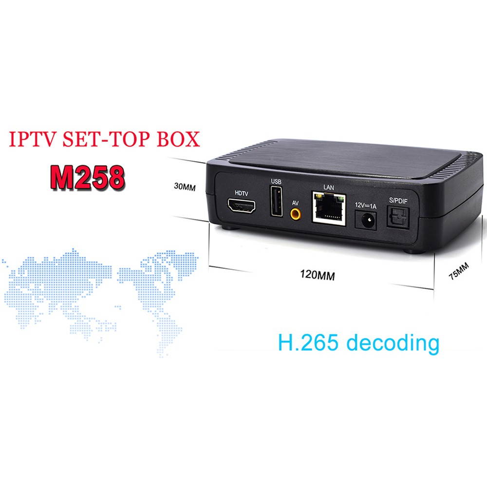 Intelligent Smart Personal Television Internet High Definition For Stalker Faster M258 TV Box