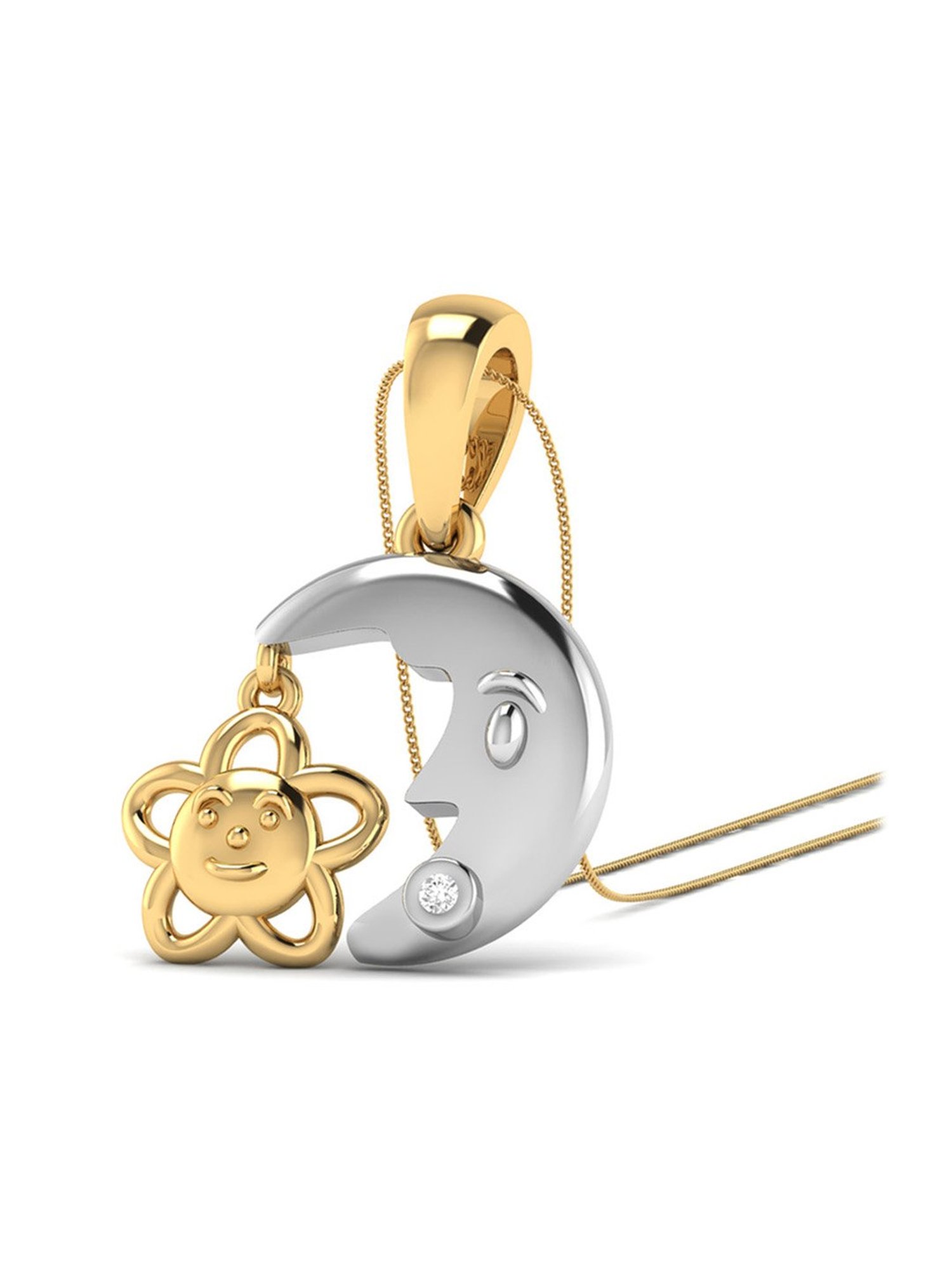 PC Jeweller Hifazat 18k Gold Pendant without Chain for Kids