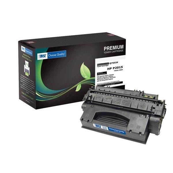 MSE Compatible 02-21-53162 Print Cartridge (7500 Page Yield) - Equivalent to HP Q7553X