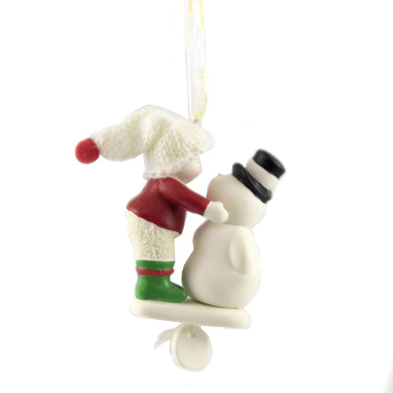 Dept 56 Snowbabies 4.0" Frosty Kisses 2020 Ornament Christmas  -  Tree Ornaments