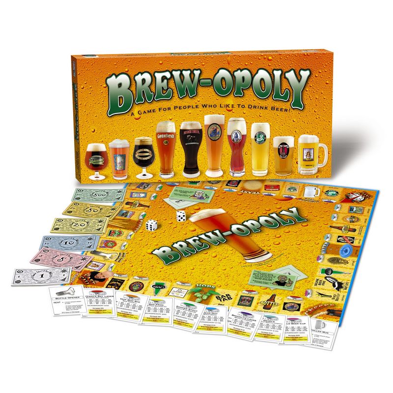 Late For The Sky Brew-Opoly Board Game