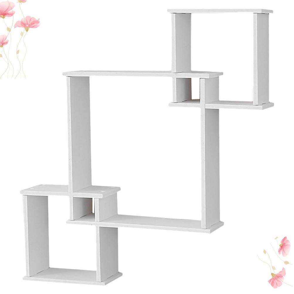 Simple Living Room Storage Rack Hanging Shelves Wall Storage Holder Fashion Home Rack