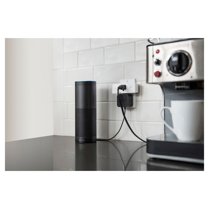 WEMO Mini Smart Outlet Plug Wi-Fi Enabled - White (F7C063)