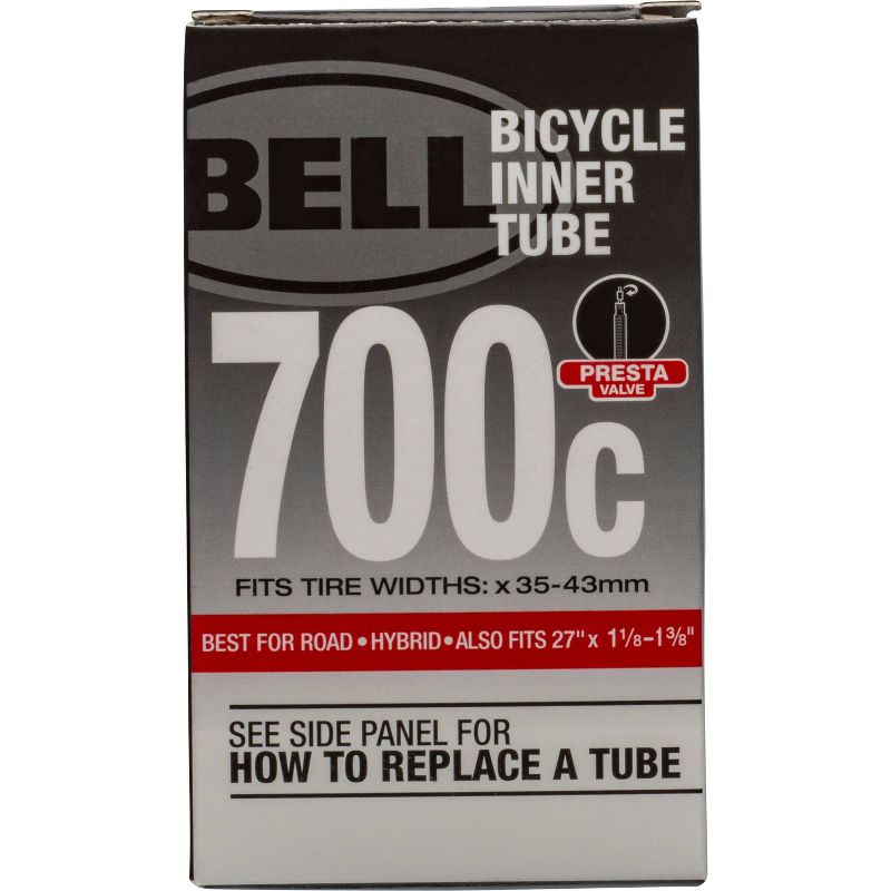 Bell 700c/28" Standard Bike Inner Tube - Black