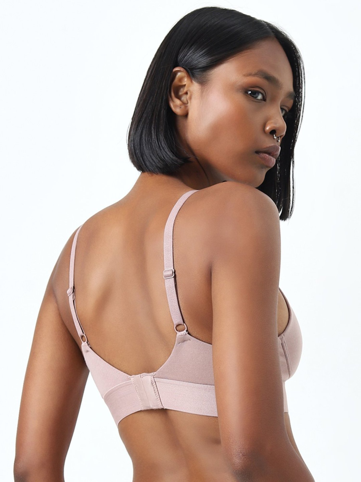 Superstar by Westside Mauve Cotton Bra