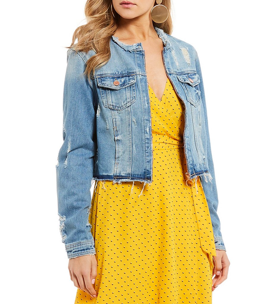 Sundown by Splendid Coordinating Joey Acid Wash Zip Front Hoodie