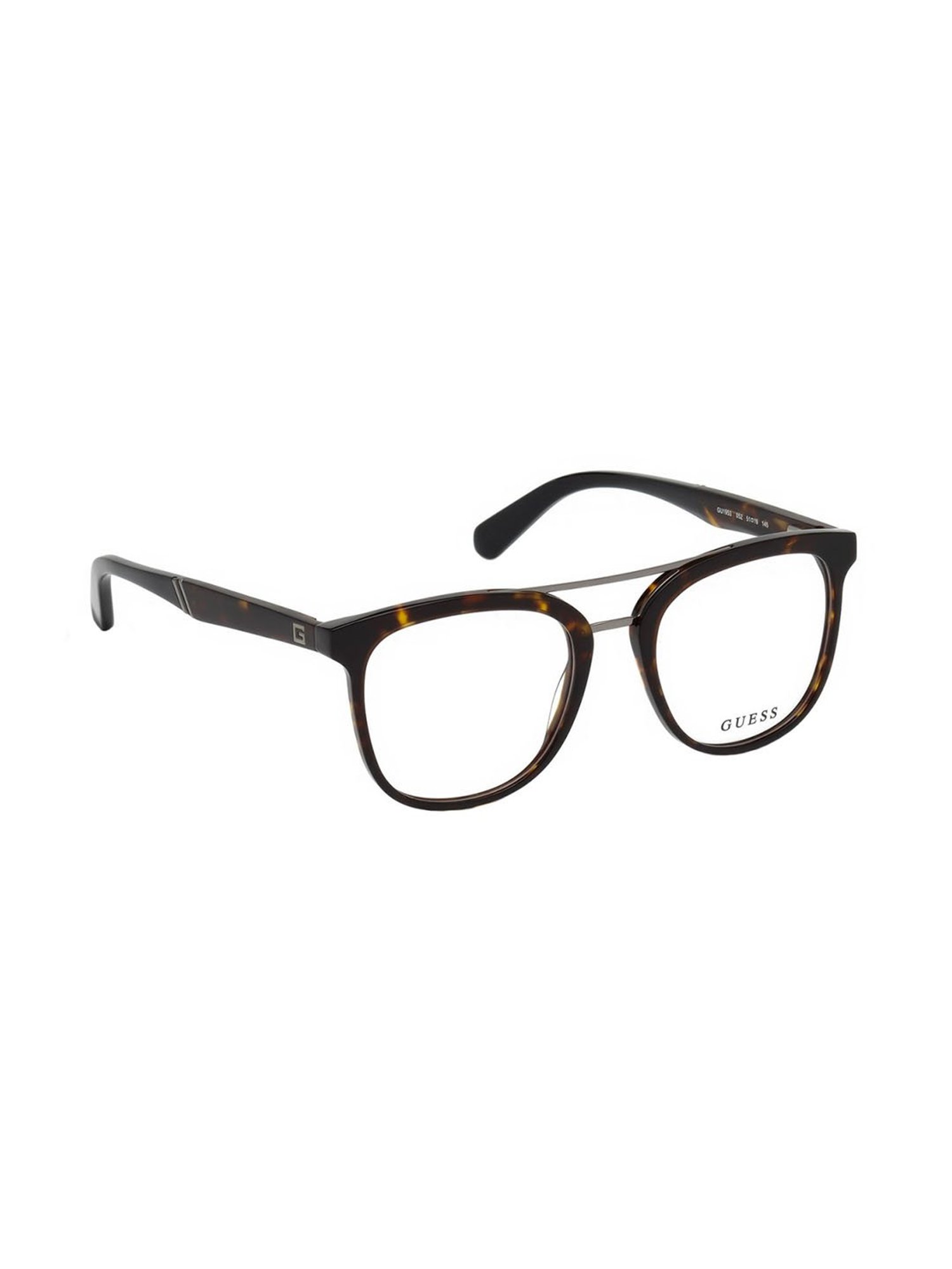 Guess Brown Square Eye Frames for Men