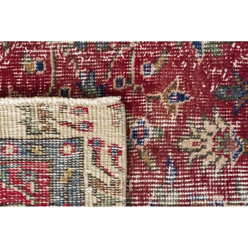 4'11"x7'10" Vintage One-of-a-Kind Ercolina Rug Red - Revival Rugs