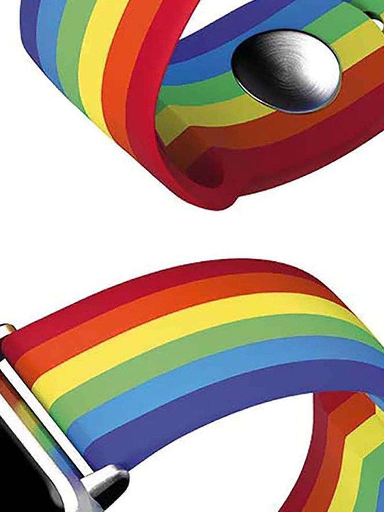 Noise 22 mm Pride Version Silicone Smartwatch Strap (Rainbow)