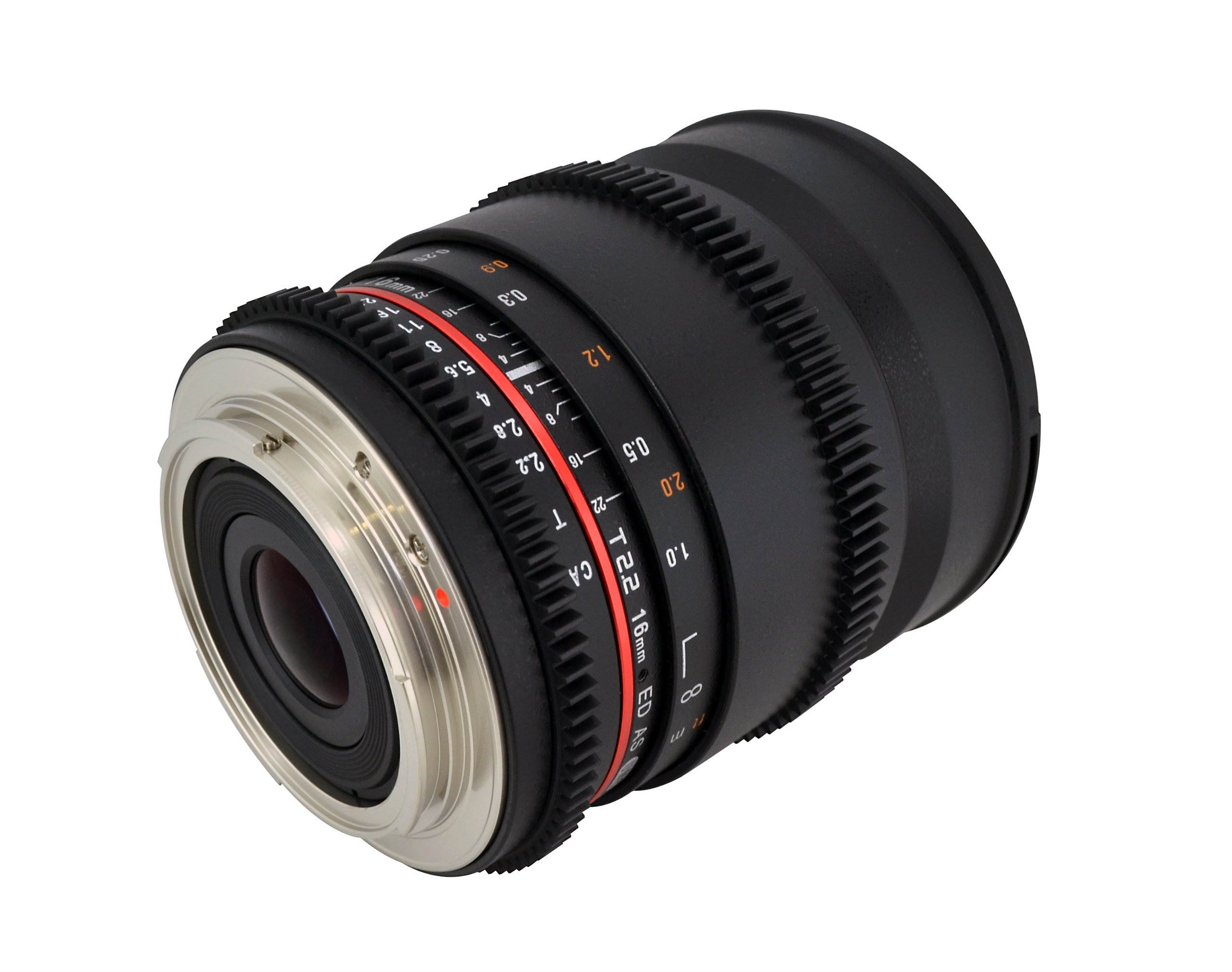 Rokinon 16mm T2.2 Wide Angle Cine Lens for Micro Four Thirds #CV16M-MFT