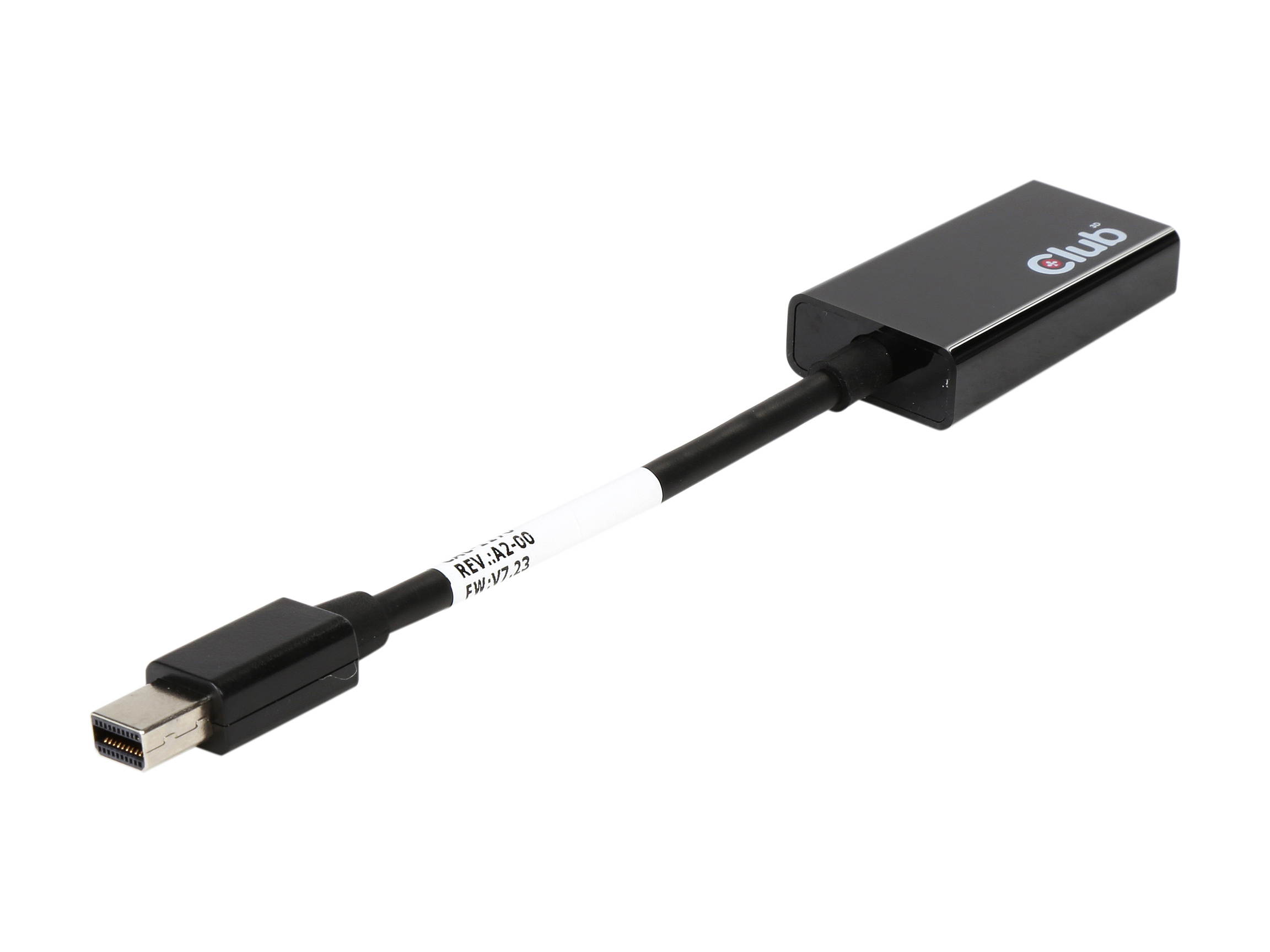 Club3D CAC-1170 Mini DislayPort 1.2 to HDMI 2.0 UHD Active Adapter