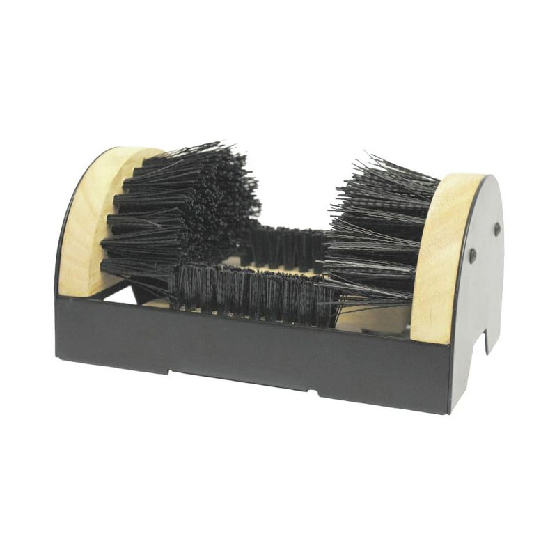 Weiler 44391 Wood Block Nylon Bristle 9 in. x 6 in. Boot Cleaning Brush