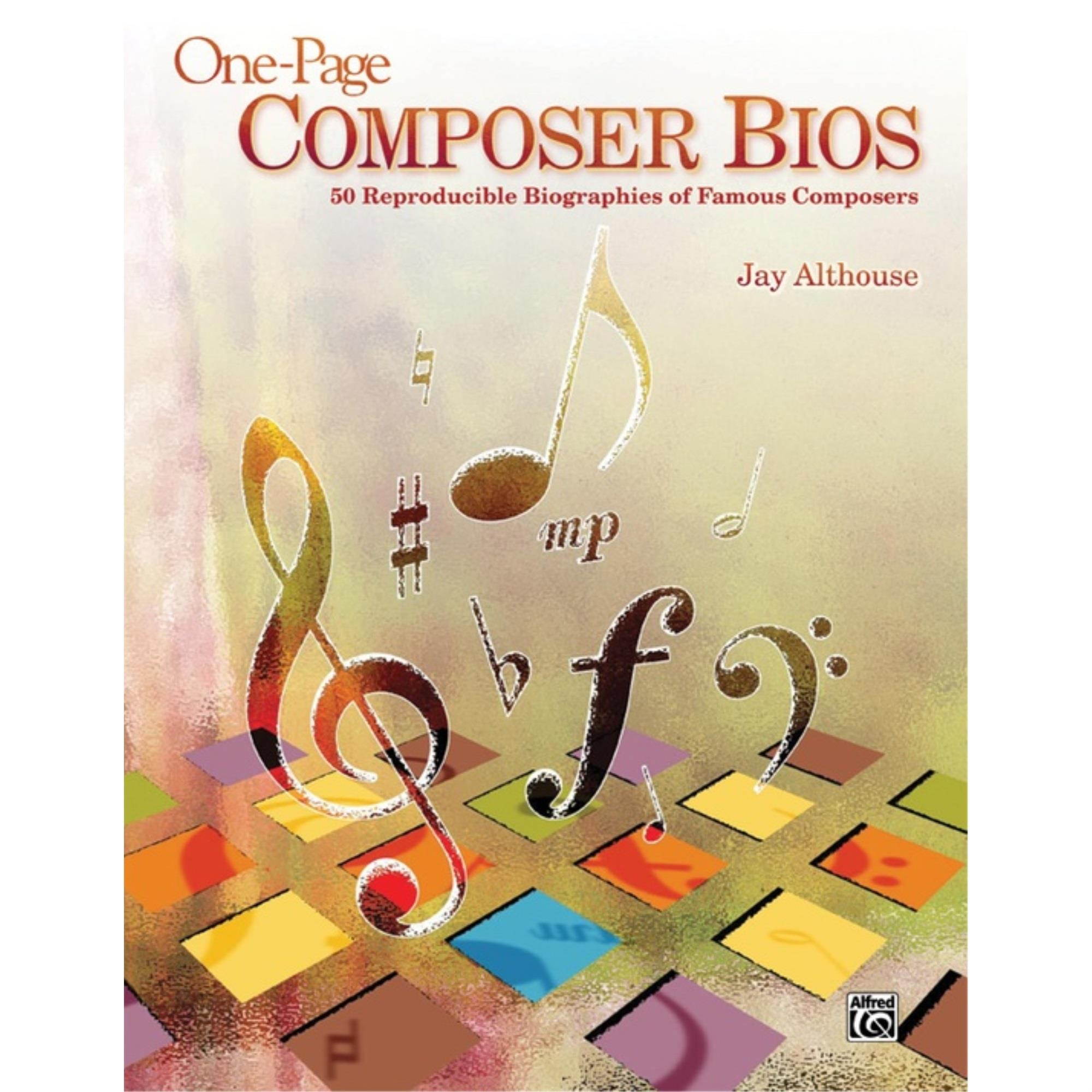 Alfred One-Page Composer Bios (Teacher's Handbook)
